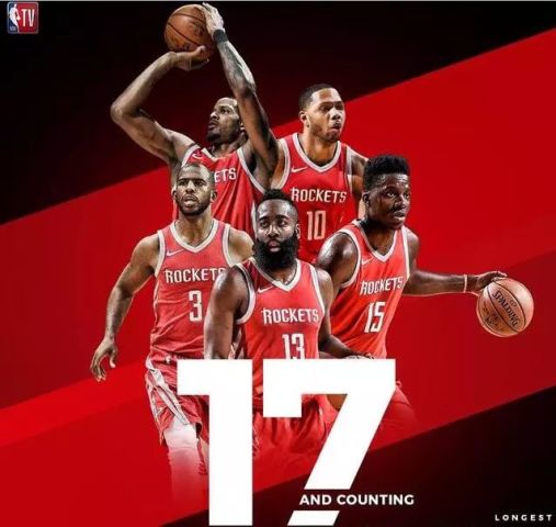  赛季最长连胜纪录正在持续改写