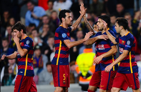  西甲国家德比，巴萨主场大胜皇马